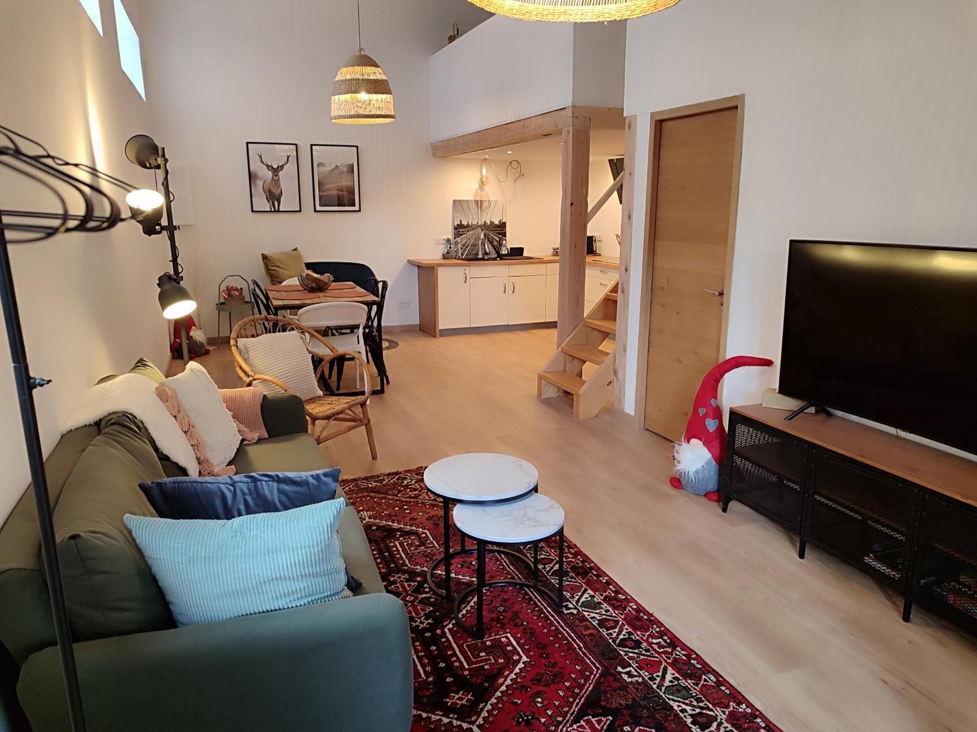 Le Chaleureux Loft 1 Minute Du Tram Apartment Lingolsheim Bagian luar foto