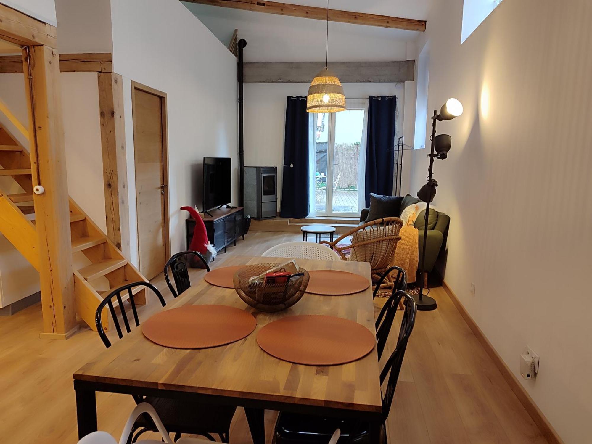 Le Chaleureux Loft 1 Minute Du Tram Apartment Lingolsheim Bagian luar foto